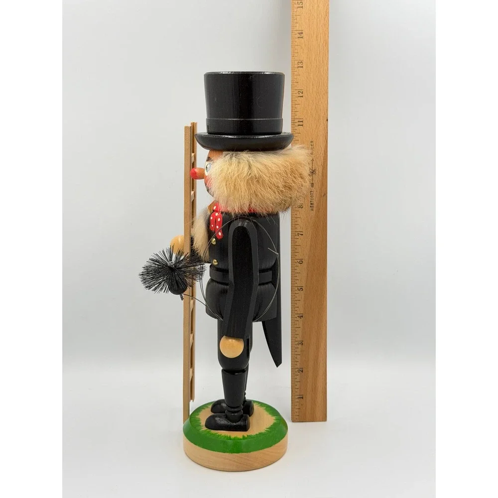 Lothar Junghans Chimney Sweep Nutcracker 10.5